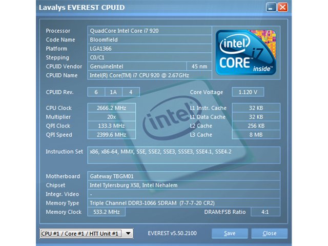 CPU i7