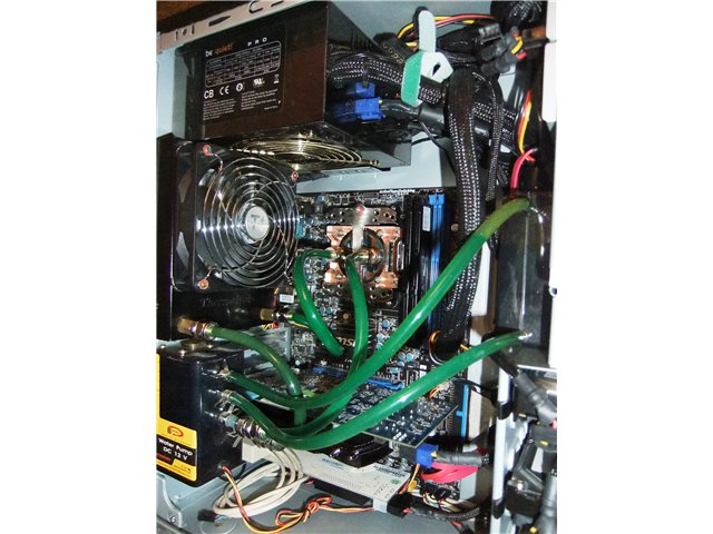 umgerüstet auf eine CPU-WaKü...