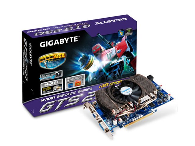 Gigabyte GV-N250OC-1GI (Bild ist aus dem Netz)