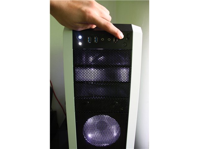 Außen ... Taster Für die Komplete LED Beleuchtung (Lüfter, Pumpe, ...)
