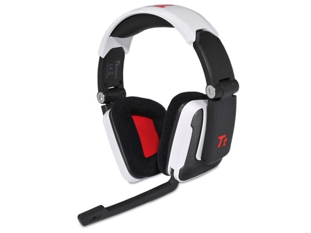 Tt eSPORTS Shock Gaming Headset Combat White