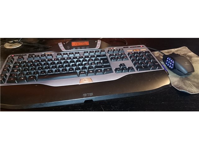 Für die kleinen Fingerchen die Logitech G15, und die super Maus G600