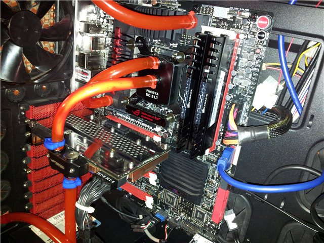 ansicht der graka mit backplate