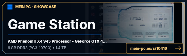 PC-Showcase Game Station von SemperFi auf MEIN PC