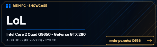PC-Showcase LoL von Psyco x3  auf MEIN PC