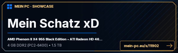 PC-Showcase Mein Schatz xD von Määx auf MEIN PC