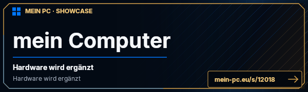 PC-Showcase mein Computer von AlexanderDiener95 auf MEIN PC