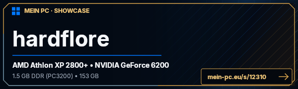 PC-Showcase hardflore von flocore auf MEIN PC