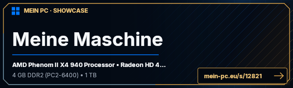 PC-Showcase Meine Maschine von smileykiller auf MEIN PC