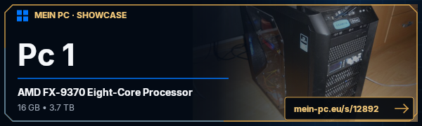 PC-Showcase Pc 1 von cesaro22 auf MEIN PC