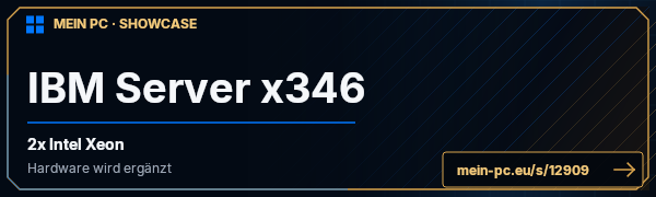 PC-Showcase IBM Server x346 von SpaceDeviL auf MEIN PC