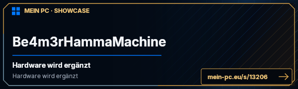 PC-Showcase Be4m3rHammaMachine von Beam3r auf MEIN PC