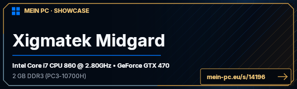 PC-Showcase Xigmatek Midgard von d0m1 auf MEIN PC