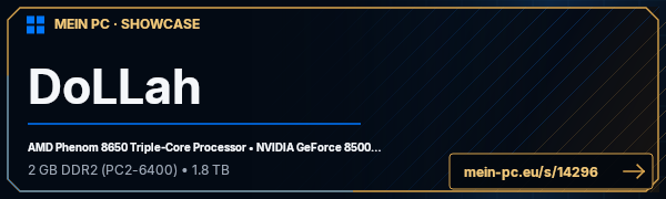 PC-Showcase DoLLah von DoLLah auf MEIN PC