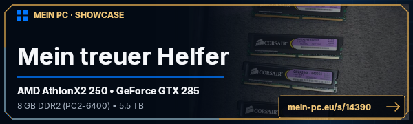 PC-Showcase Mein treuer Helfer von CampingDirk auf MEIN PC
