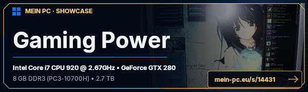 PC-Showcase Gaming Power von Groove auf MEIN PC