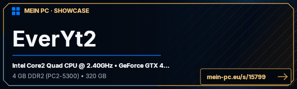 PC-Showcase EverYt2 von killerlol14 auf MEIN PC