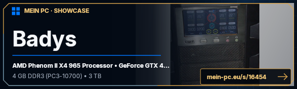PC-Showcase Badys von Badys auf MEIN PC
