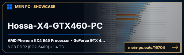 PC-Showcase Hossa-X4-GTX460-PC  von DR.Hossa auf MEIN PC