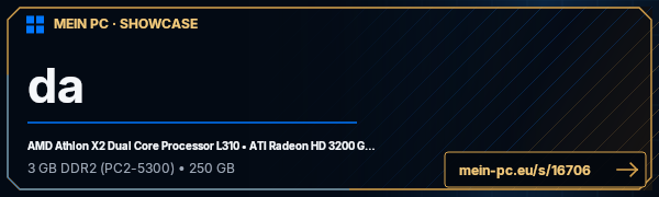 PC-Showcase da von xxdanixx2222 auf MEIN PC