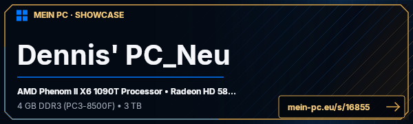 PC-Showcase Dennis' PC_Neu von DennisDaReal auf MEIN PC