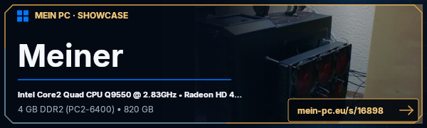 PC-Showcase Meiner von Pengundweg auf MEIN PC