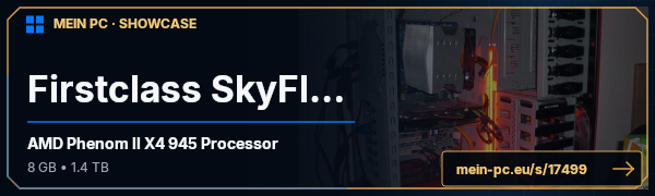 PC-Showcase Firstclass SkyFlyer von SkyFlyer auf MEIN PC