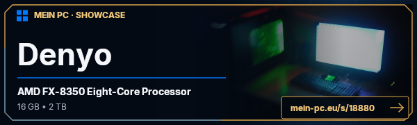 PC-Showcase Denyo von Hipp1000 auf MEIN PC
