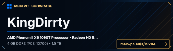 PC-Showcase KingDirrty von kingdirrty auf MEIN PC
