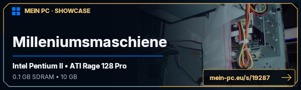 PC-Showcase Milleniumsmaschiene von ChaosNinja auf MEIN PC