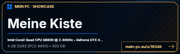 PC-Showcase Meine Kiste von Harderstylez auf MEIN PC