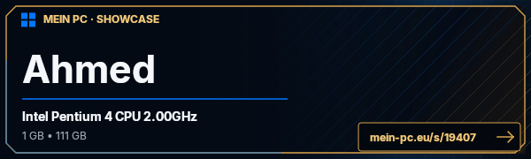 PC-Showcase Ahmed von [Ice_Cube] auf MEIN PC