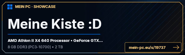 PC-Showcase Meine Kiste :D von PrepareX auf MEIN PC