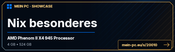 PC-Showcase Nix besonderes von roger2210 auf MEIN PC