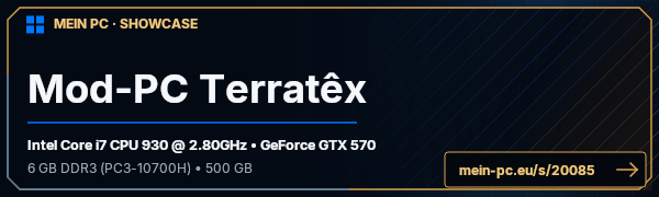 PC-Showcase Mod-PC Terratêx von Hen257 auf MEIN PC