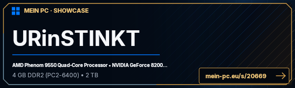PC-Showcase URinSTINKT von URinSTINKT auf MEIN PC