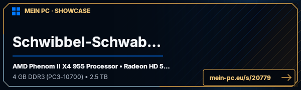 PC-Showcase Schwibbel-Schwabbel von dudelkopf007 auf MEIN PC