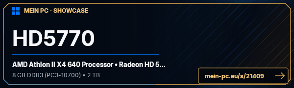 PC-Showcase HD5770 von Kadafi auf MEIN PC