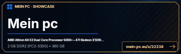 PC-Showcase Mein pc von bikhrobe auf MEIN PC