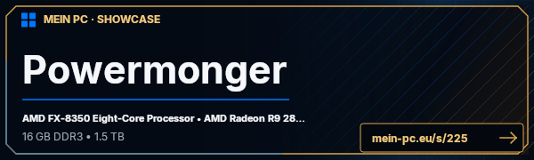 PC-Showcase Powermonger von Ute2091 auf MEIN PC