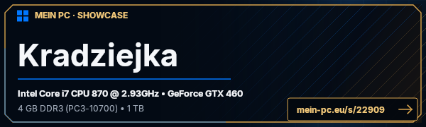 PC-Showcase Kradziejka von aokina auf MEIN PC