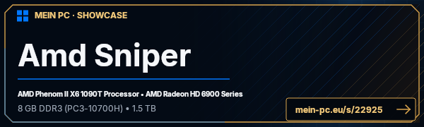 PC-Showcase Amd Sniper von Kekse4You auf MEIN PC