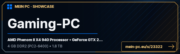 PC-Showcase Gaming-PC von Funexx auf MEIN PC