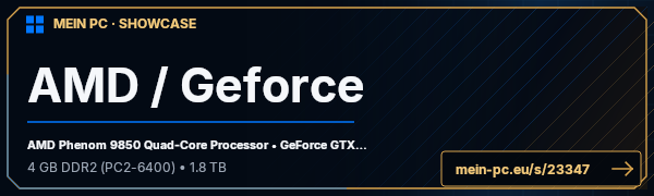 PC-Showcase AMD / Geforce von Bender18 auf MEIN PC