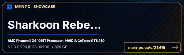 PC-Showcase Sharkoon Rebel 9 von Gordonko auf MEIN PC