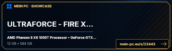PC-Showcase ULTRAFORCE - FIRE X6 II von XKR auf MEIN PC