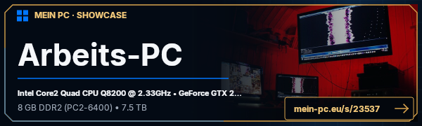 PC-Showcase Arbeits-PC von big_swiss_man auf MEIN PC