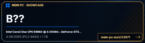PC-Showcase B?? von B?? auf MEIN PC