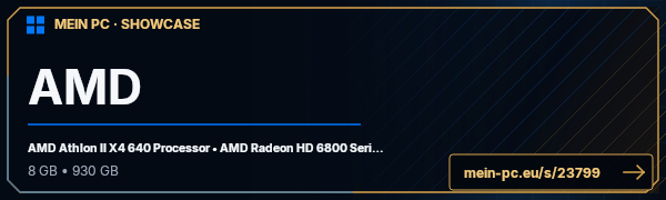 PC-Showcase AMD von lowbaider auf MEIN PC