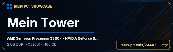 PC-Showcase Mein Tower von Passy96 auf MEIN PC